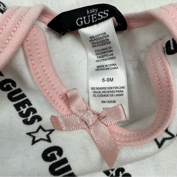 Guess Baby 3 Pack Bundle Bodysuits - Picture 6 of 6